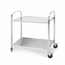 Load image into Gallery viewer, Utility Food Cart SOGA 2 Tier 85 x 45 x 90 cm Stainless Steel-Bench-Just Juicers
