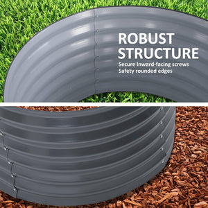 metal raised garden beds + colorbond raised garden beds stratco