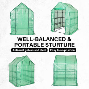 mini greenhouse glass and small glass greenhouse kits - portable greenhouse