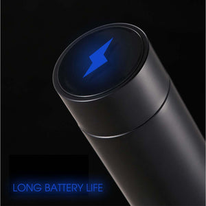 Vacuum Flask Soga Smart LCD 500ml Stainless Steel - Black-Bottle-Just Juicers