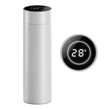 Load image into Gallery viewer, Vacuum Flask Soga Smart LCD 500ml Stainless Steel - White-Bottle-Just Juicers