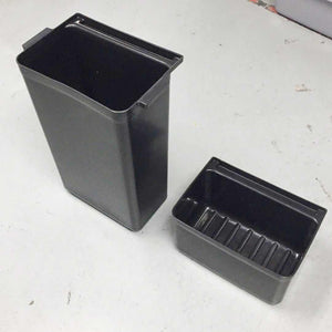 Waste Storage Bin Soga PVC To Suit Utility Cart x 2-Trolley-Just Juicers