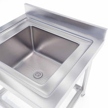 Load image into Gallery viewer, Work Bench Sink Soga 70 x 70 x 85cm With Blank Base - Stainless Steel-Bench-Just Juicers