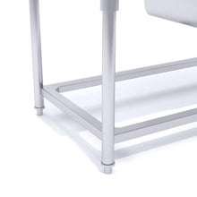 Load image into Gallery viewer, Work Bench With Sink Soga 160 x 70 x 85cm Stainless Steel With Blank Base-Bench-Just Juicers
