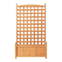 Load image into Gallery viewer, planter box with screen + window planter box + window planter boxes australia - planter box with trellis australia