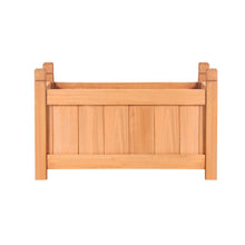 Load image into Gallery viewer, wood planter boxes + wooden planter box with screen + window planter box